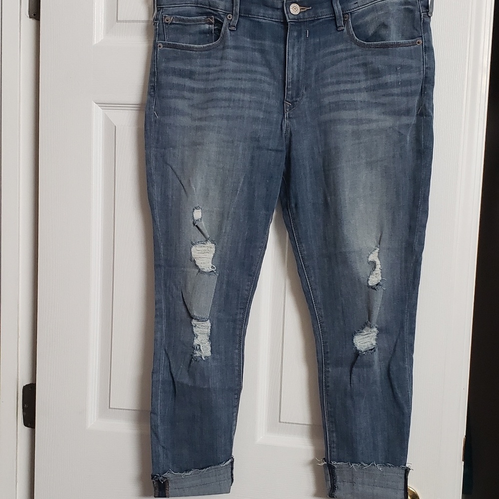 Express mid rise cropped legging